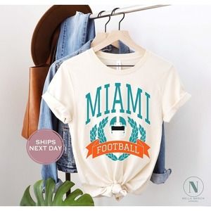 Miami Football Shirt,   Miami Football Shirt, Miami Football TShirt